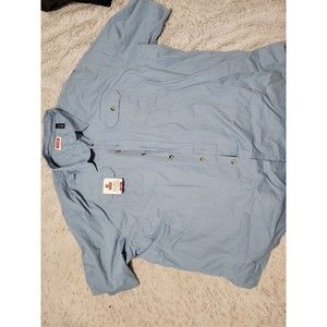 Wrangler Button Long Sleeve Shirt Blue size 3XL Men